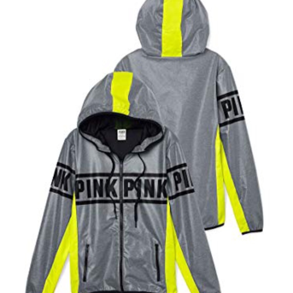 SOLD✨ Victoria's Secret PINK: Zip Up Windbreaker
